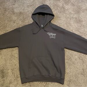 Dark Gray Villains Hoodie